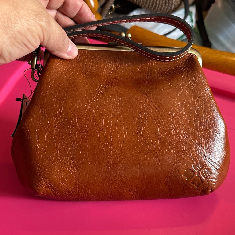 NWT Patricia Nash Brown Leather Women's Bag